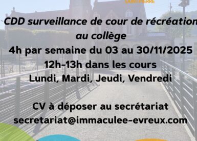 offre-demploi-surveillance-de-cour-en-college